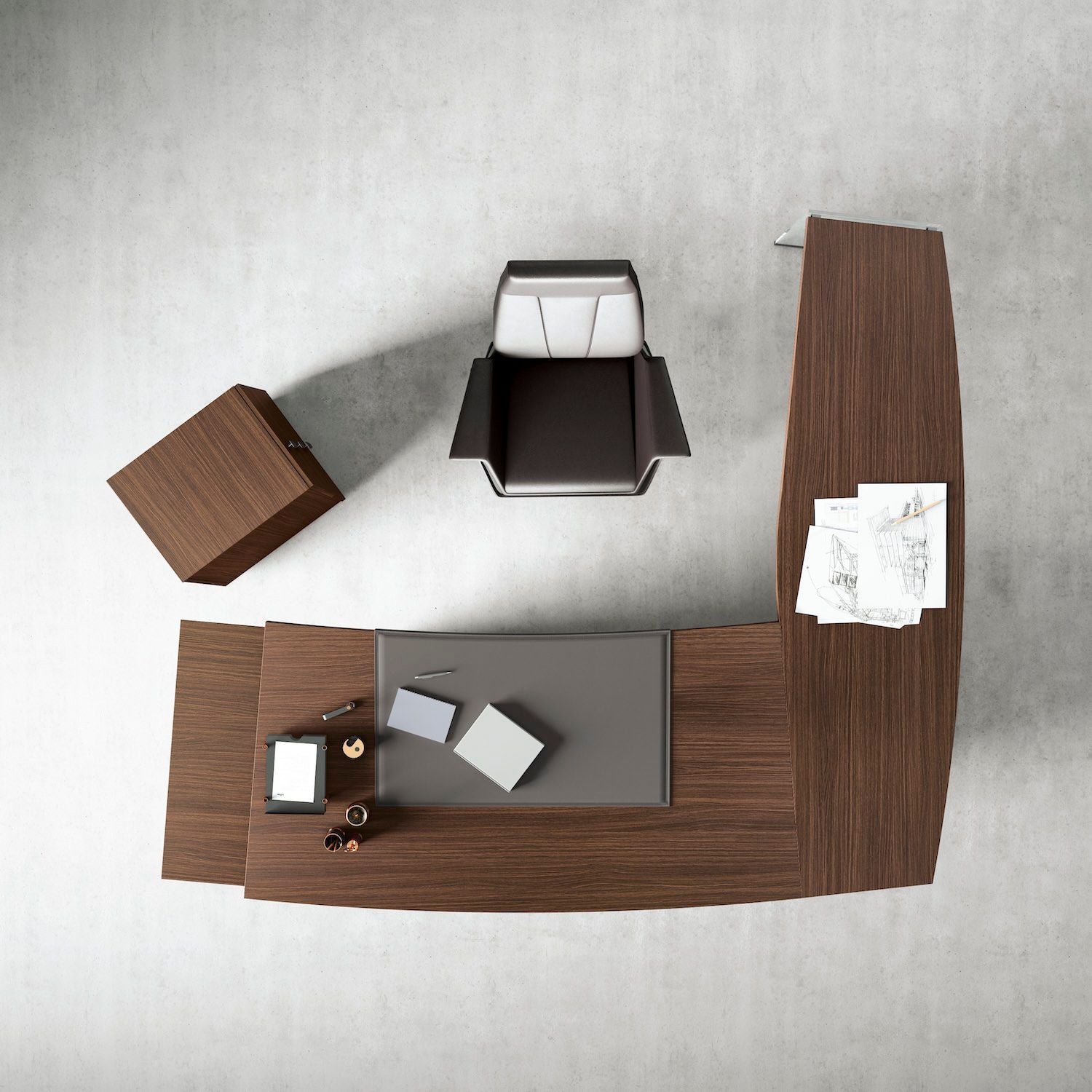 Imperia | Scrivania direzionale design Made in Italy