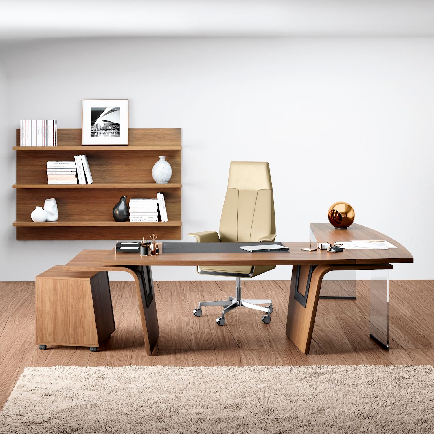 Imperia | Scrivania direzionale design Made in Italy