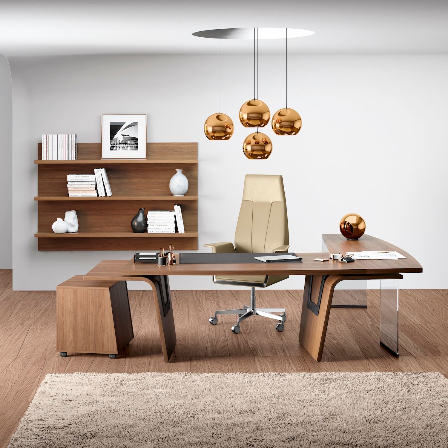 Imperia | Scrivania direzionale design Made in Italy