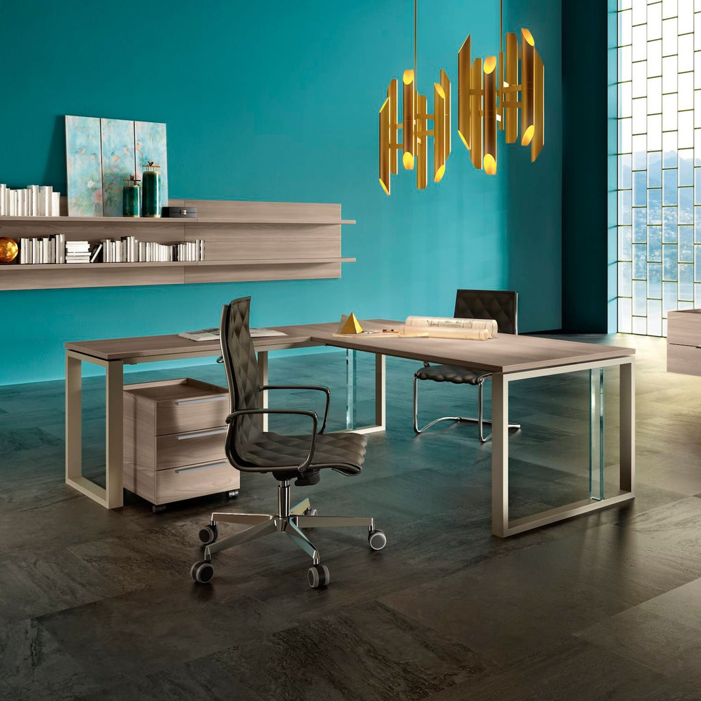 Valentia | Scrivania direzionale design Made in Italy