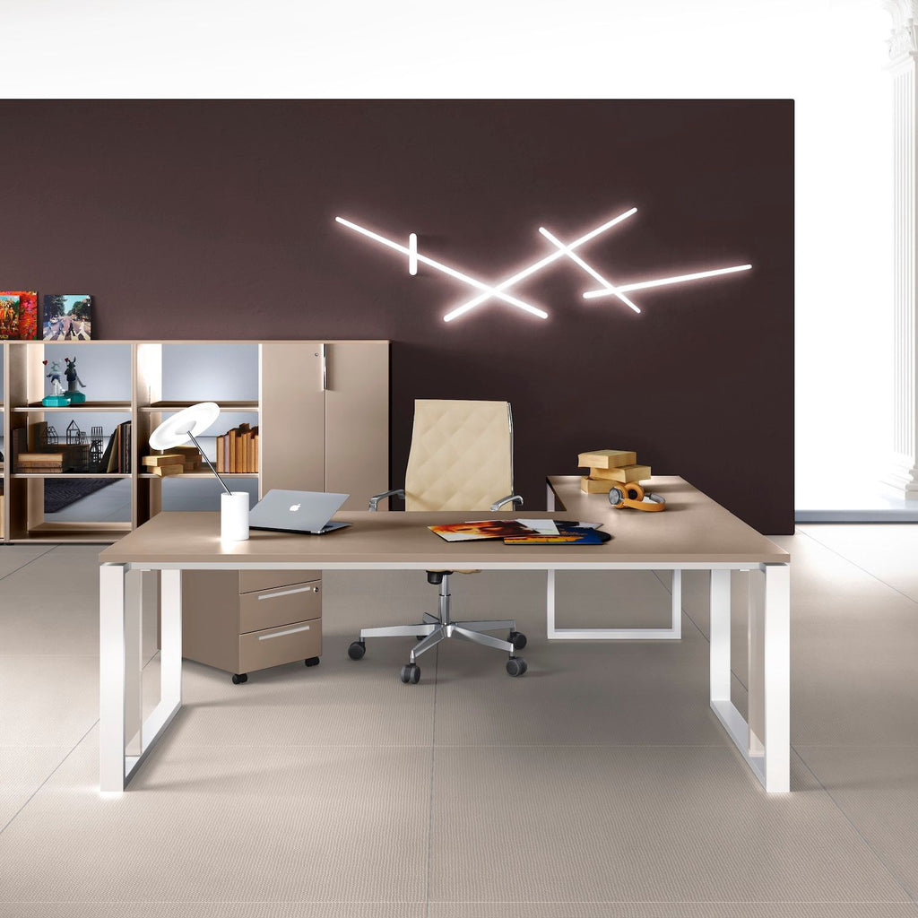 Valentia | Scrivania direzionale design Made in Italy