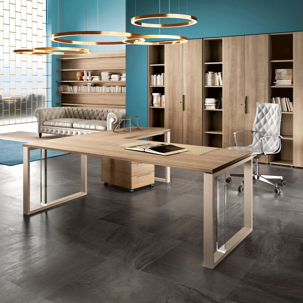 Valentia | Scrivania direzionale design Made in Italy