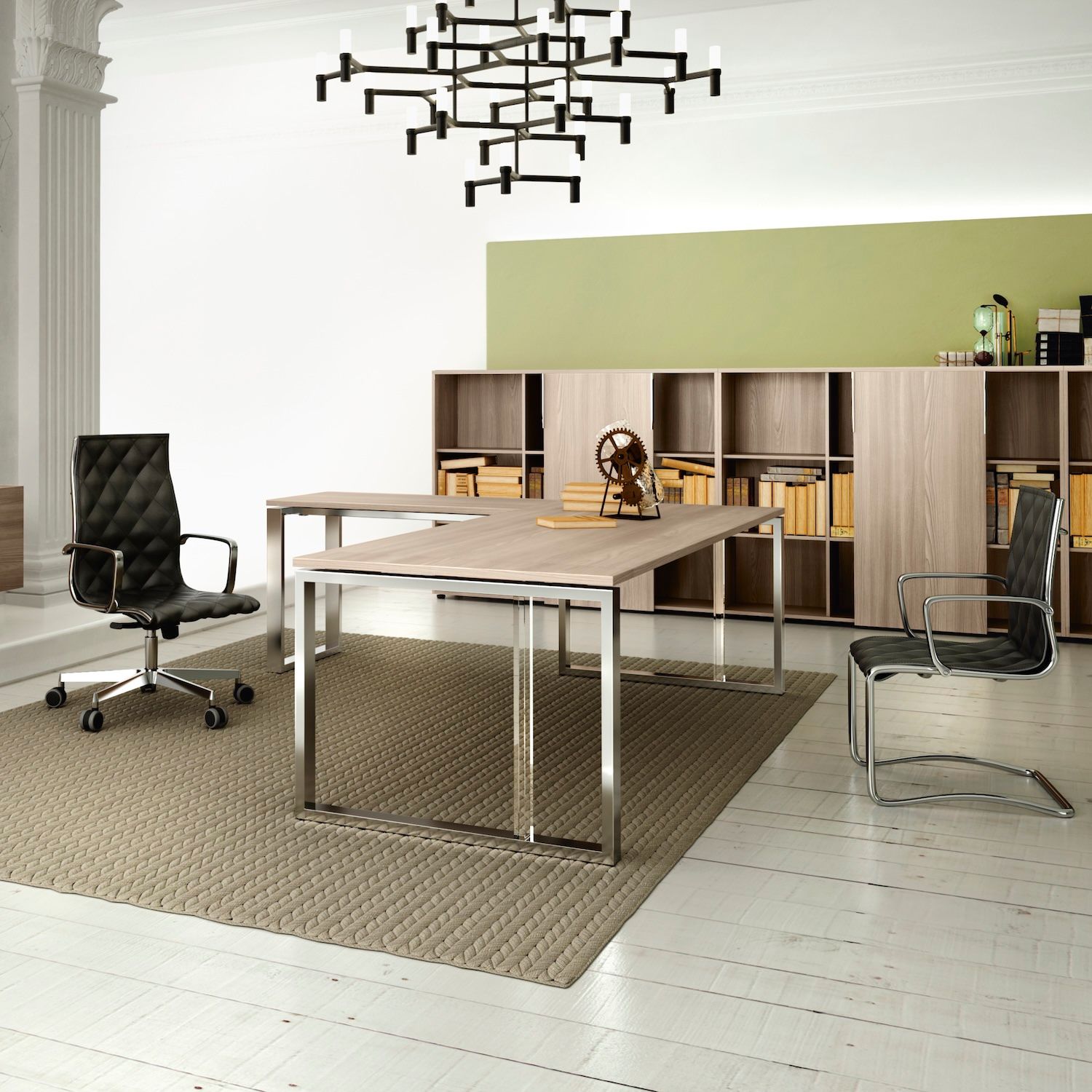 Valentia | Scrivania direzionale design Made in Italy