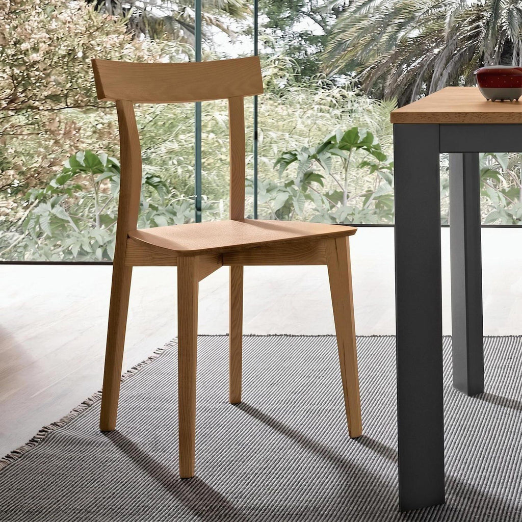 Coppia sedie cucina in legno massello Sylven