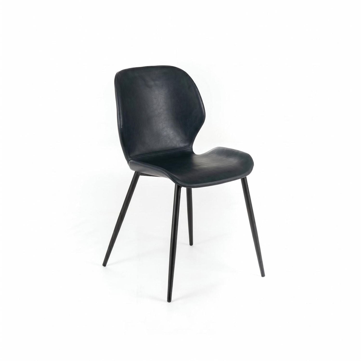 Set 4 sedie per sala da pranzo o cucina Alira | Petrolio