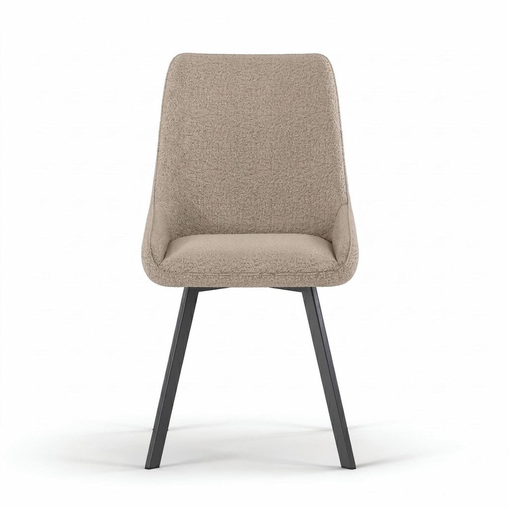 Set 4 sedie per sala da pranzo o cucina Selora | Beige