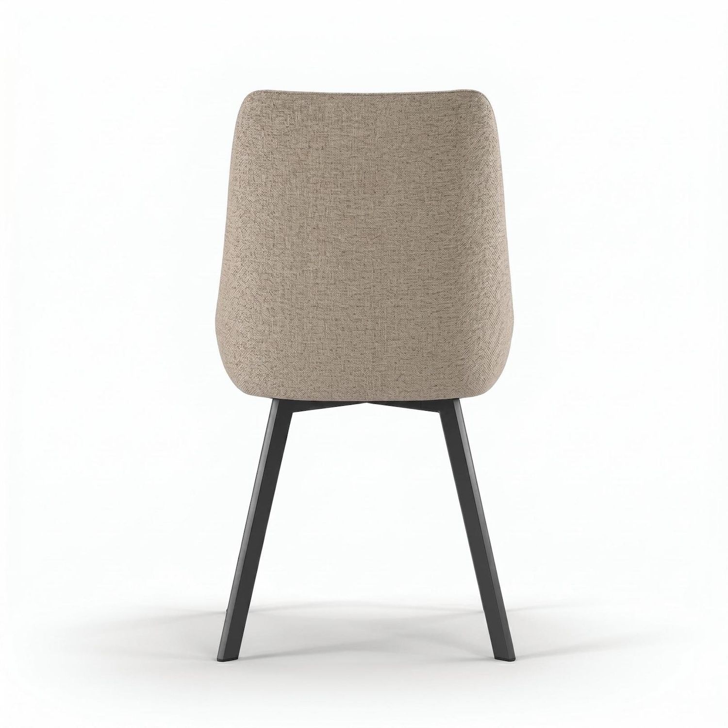 Set 4 sedie per sala da pranzo o cucina Selora | Beige