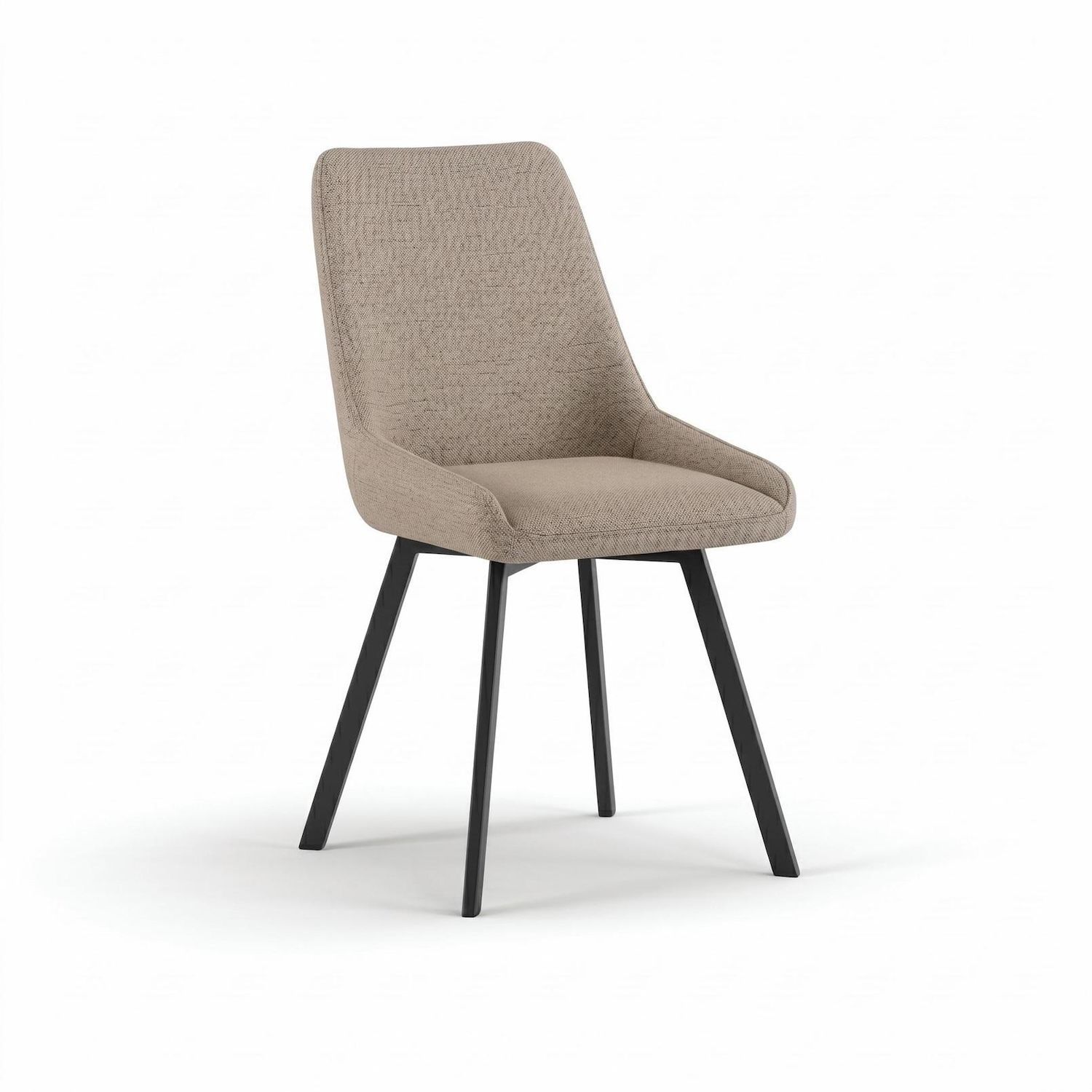 Set 4 sedie per sala da pranzo o cucina Selora | Beige