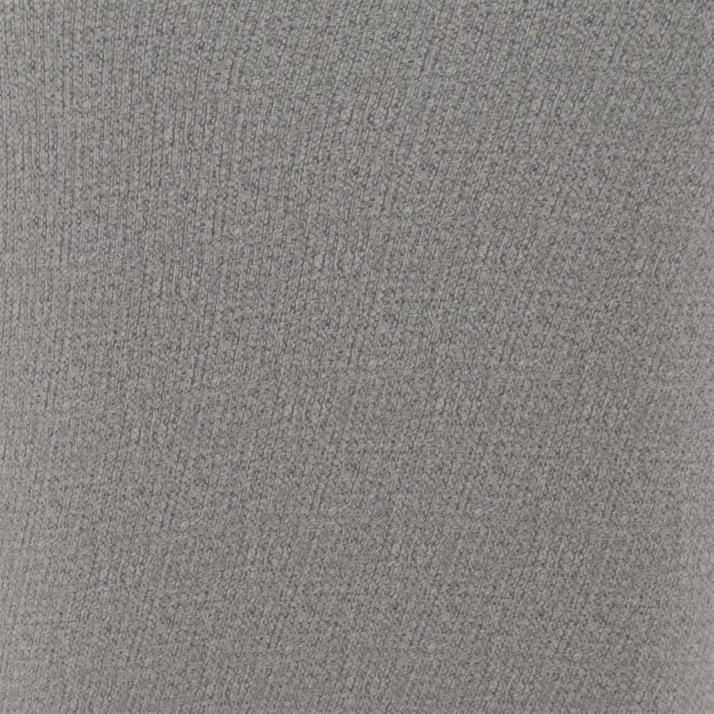 Set 4 sedie in legno massello di noce e tessuto Noraya - Grigio chiaro