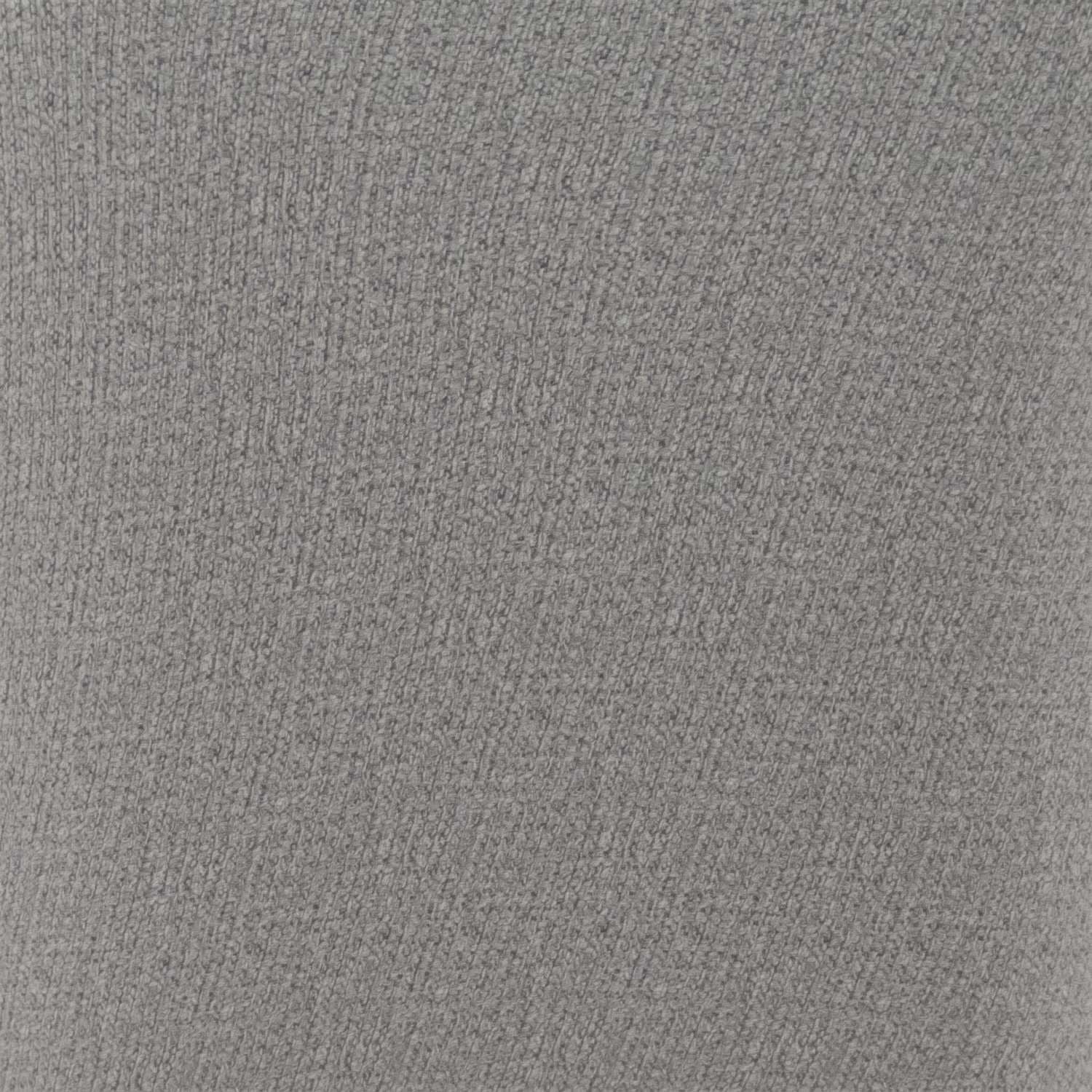 Set 4 sedie in legno massello di noce e tessuto Noraya - Grigio chiaro