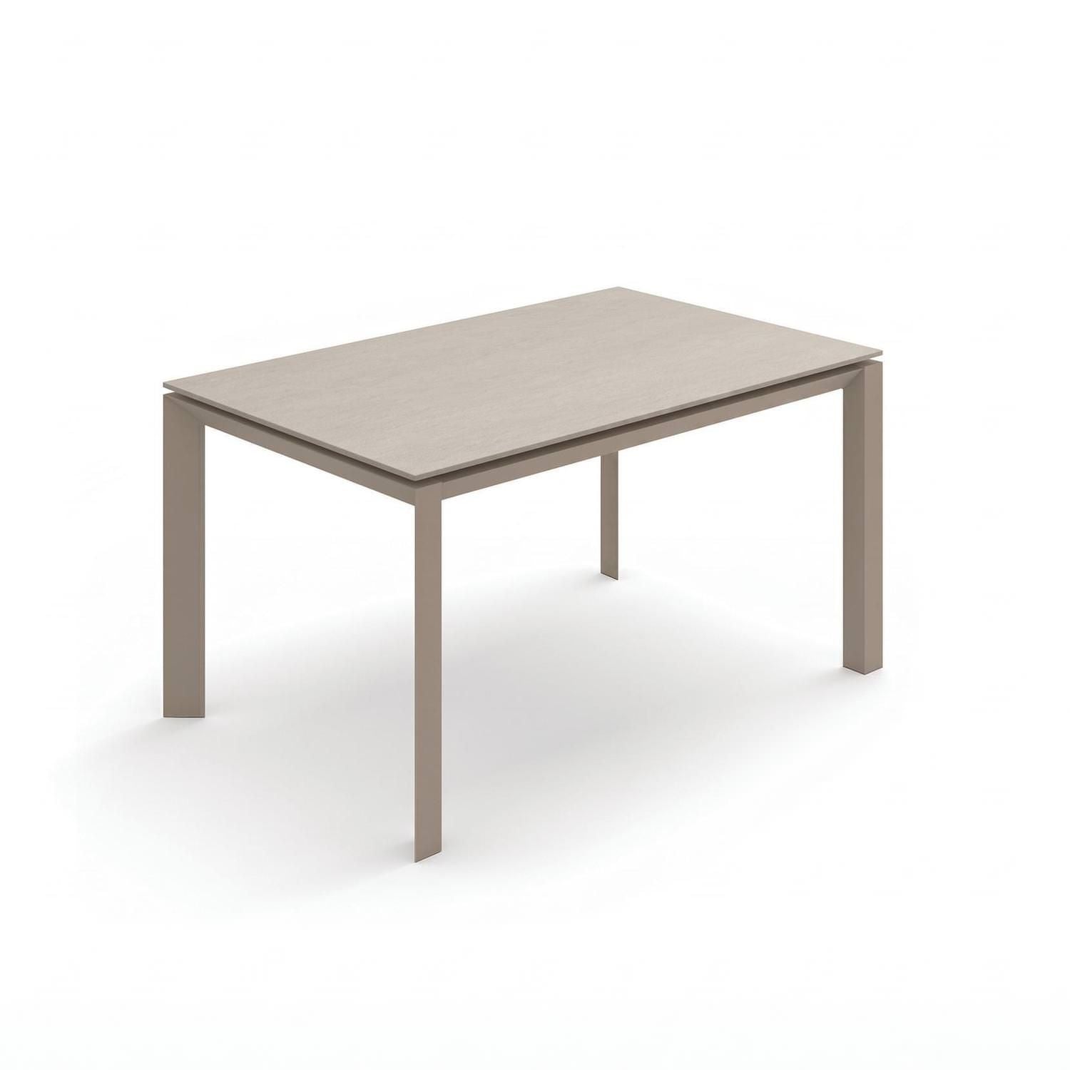 Tavolo allungabile Korven in ceramica 140-220 cm | Sabbia