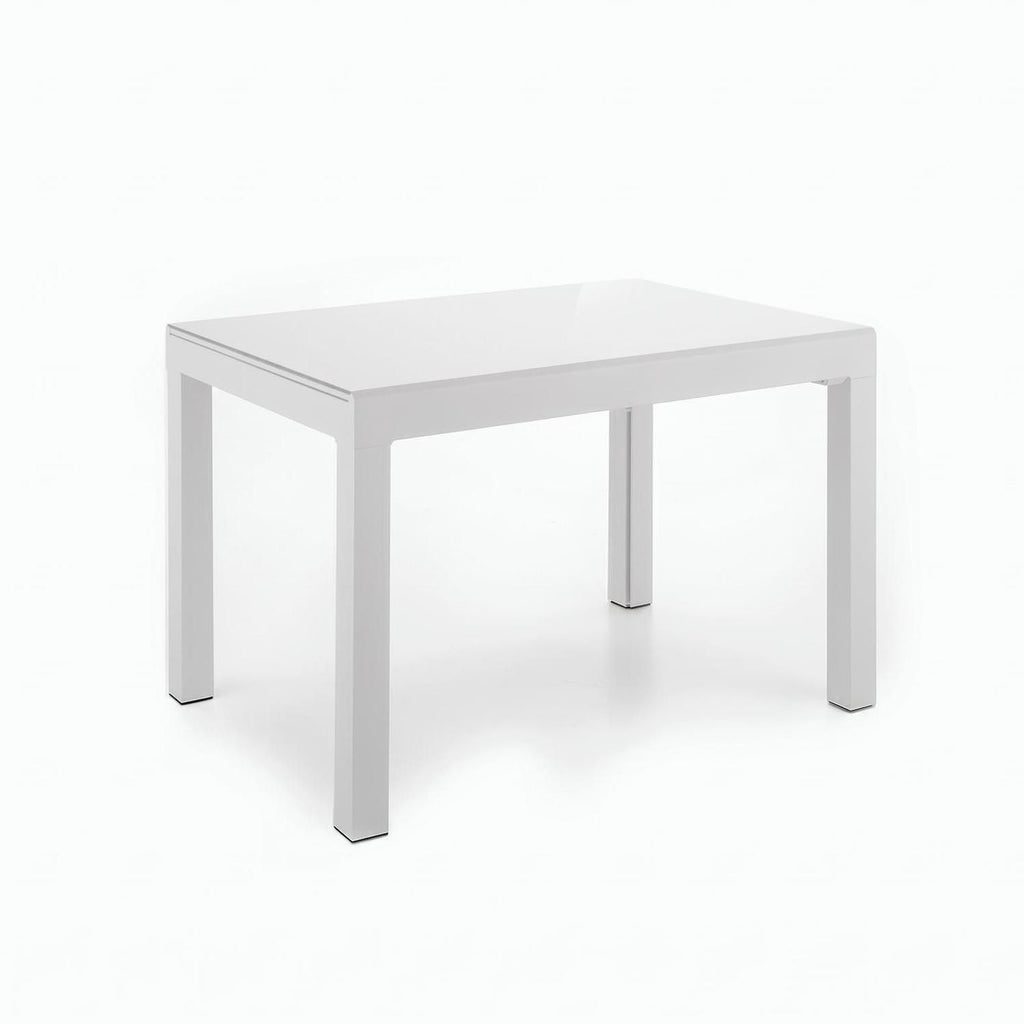 Tavolo allungabile Levor in vetro 120-350 cm | Fino a 12 Persone | Bianco