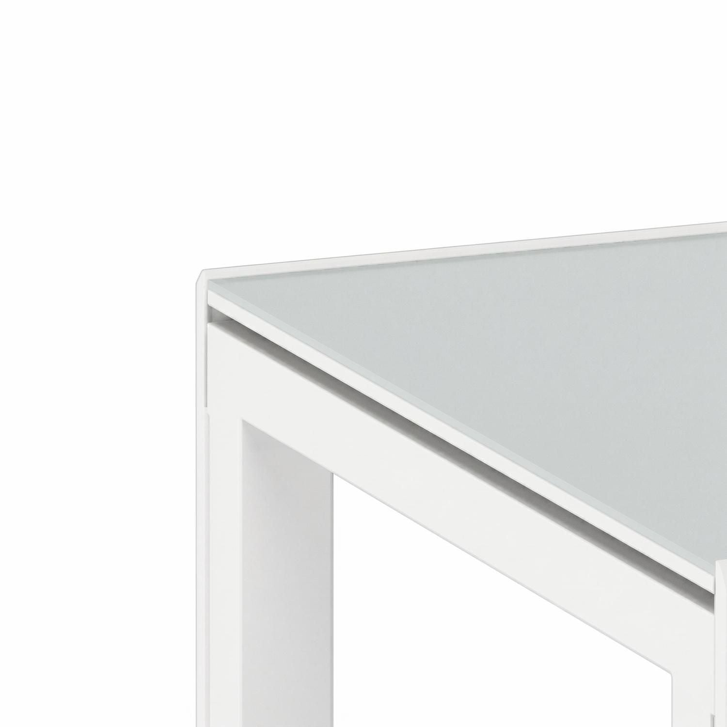 Tavolo allungabile Levor in vetro 120-350 cm | Fino a 12 Persone | Bianco