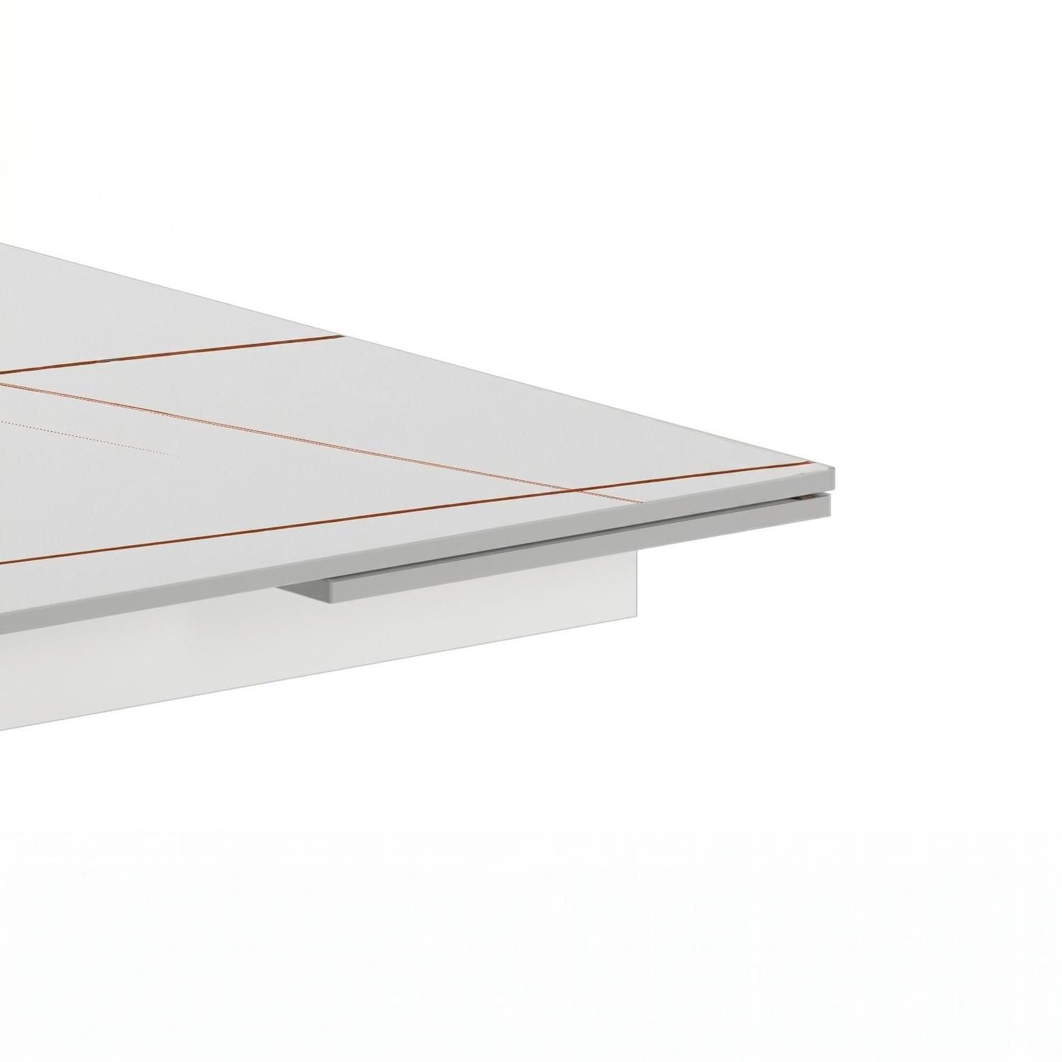 Tavolo allungabile 140-200  cm Terin in Sintered Stone Bianco