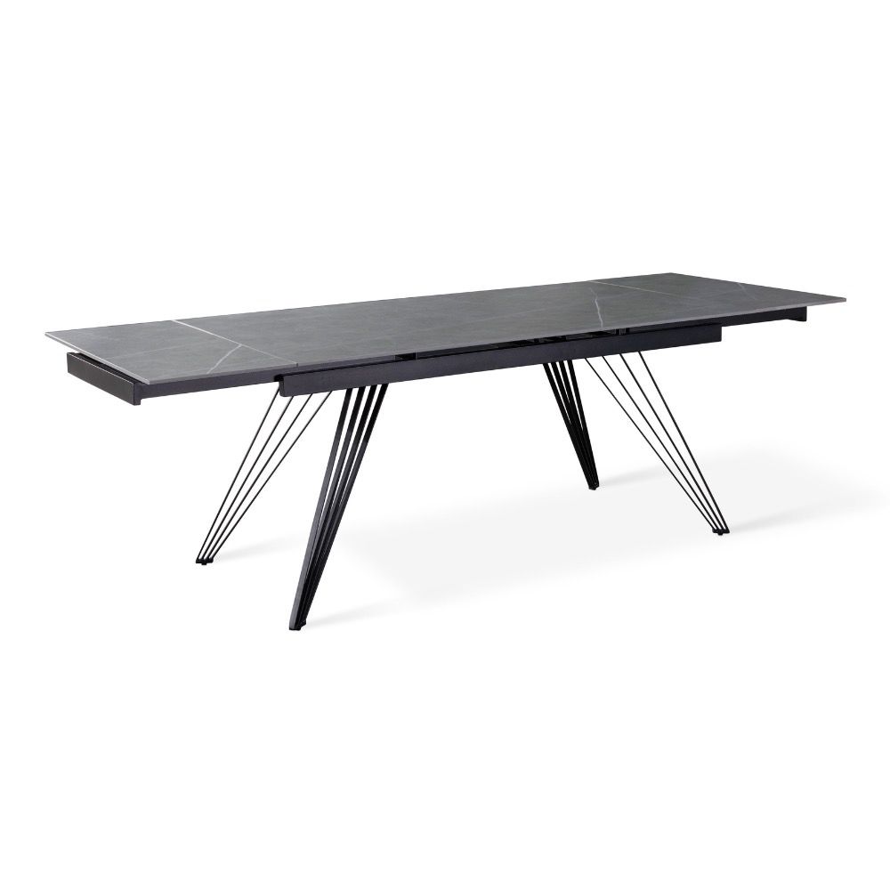 Tavolo allungabile in ceramica effetto Koris 160-240 cm | 10 Posti