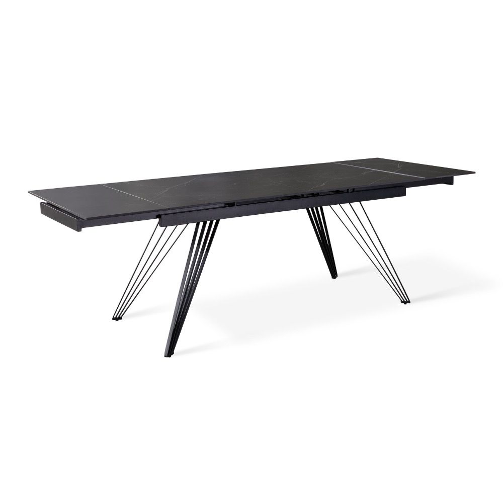 Tavolo allungabile in ceramica effetto Koris 160-240 cm | 10 Posti