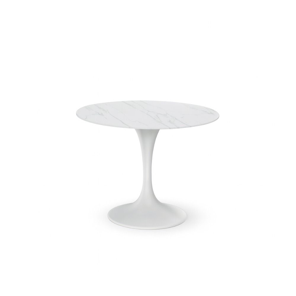 Tavolo rotondo Velor in ceramica Ø100 o Ø120 cm | Design moderno