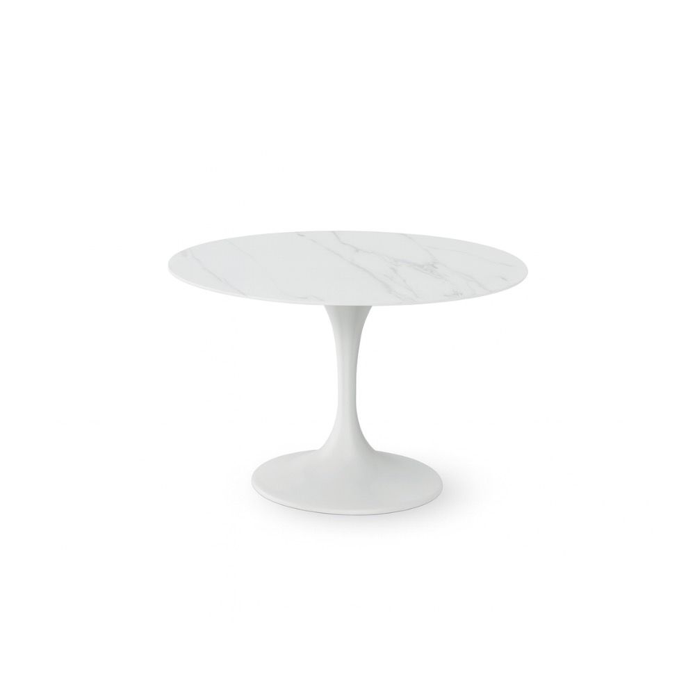 Tavolo rotondo Velor in ceramica Ø100 o Ø120 cm | Design moderno