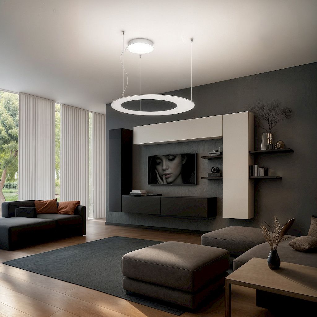 Lampadario a sospensione a LED Velata di Team Italia - Ambiente