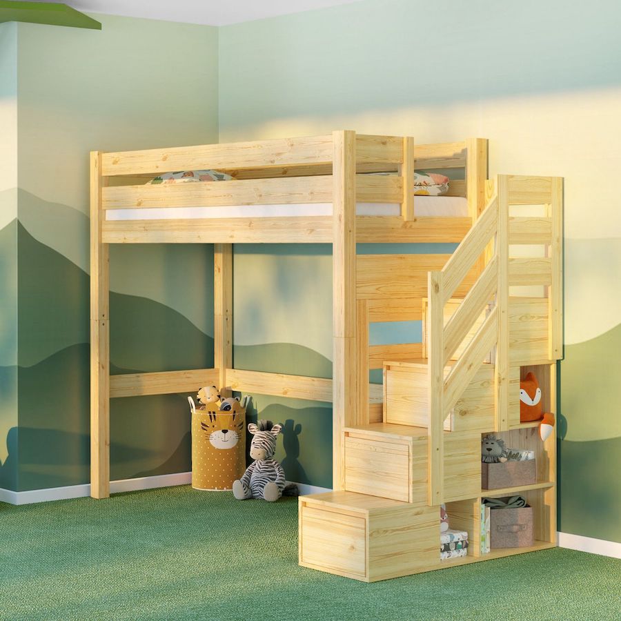 Letto a soppalco Daven