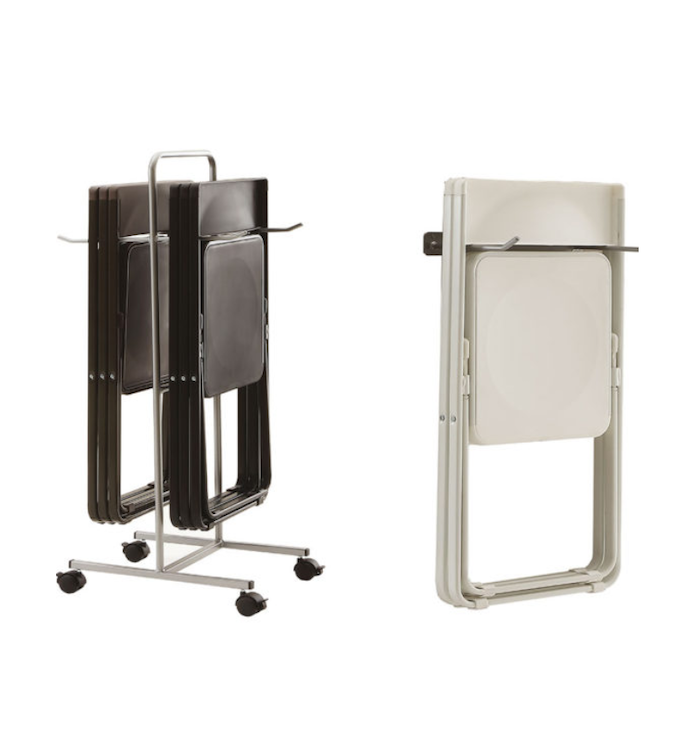 porta sedie pieghevoli da muro