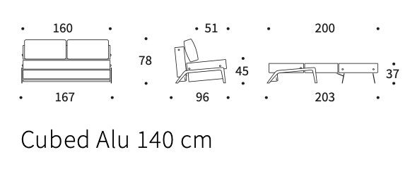 Cubed 140 Alu