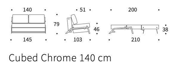 Cubed 140 Chrome