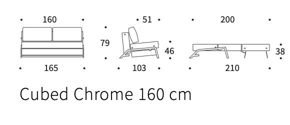 Cubed 160 Chrome