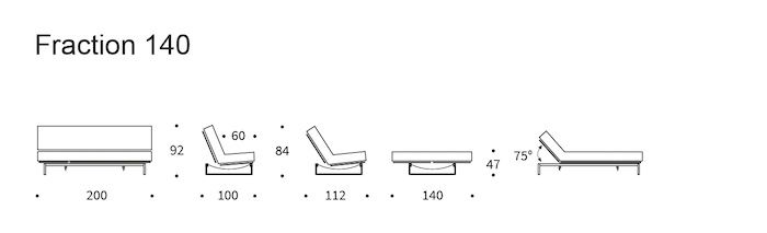 Misure Fraction 140