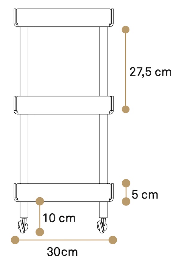 Misure carrello Marion