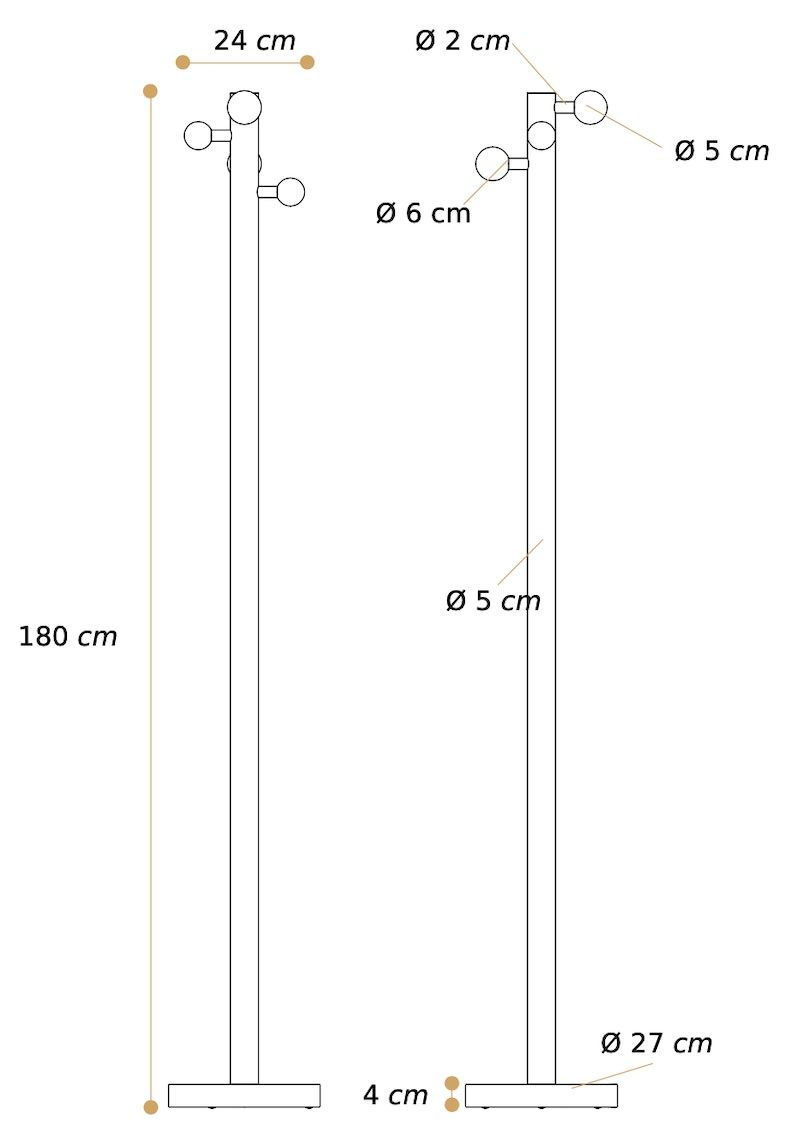 Misure appendiabiti Redin