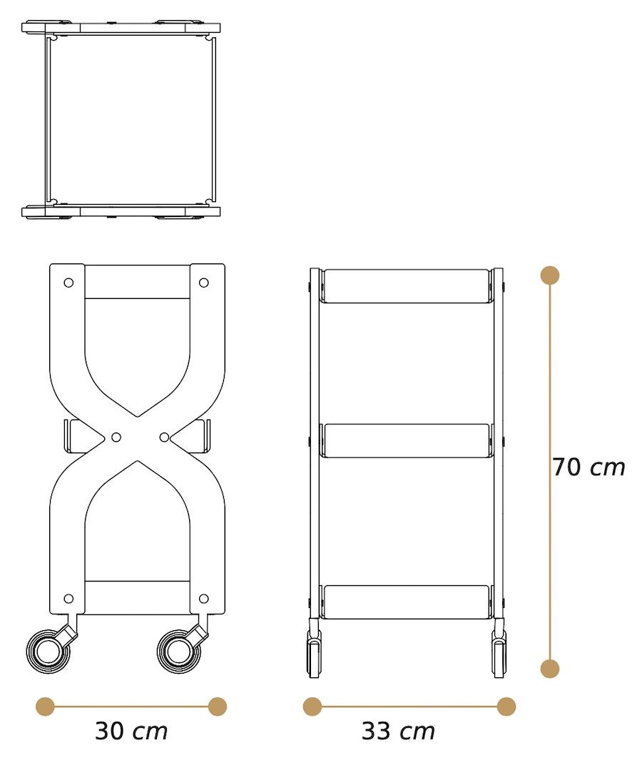 Misure Carrello Rosita