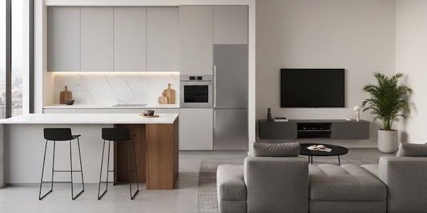 Arredare un open space cucina soggiorno: idee salvaspazio per piccoli appartamenti