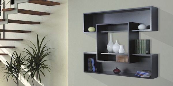 Le librerie moderne da parete in legno Altus Mobili - Smart Arredo Design