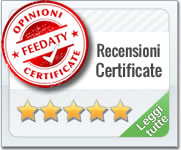 Recensioni verificate Feedaty